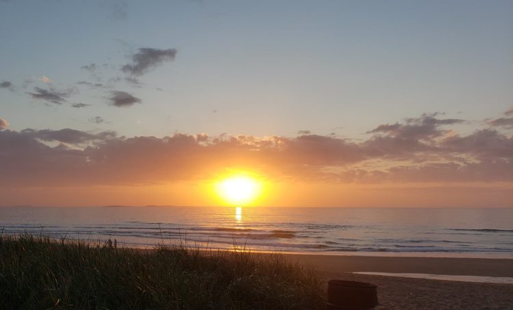 Sunrise at Ocean Park Beach, Maine